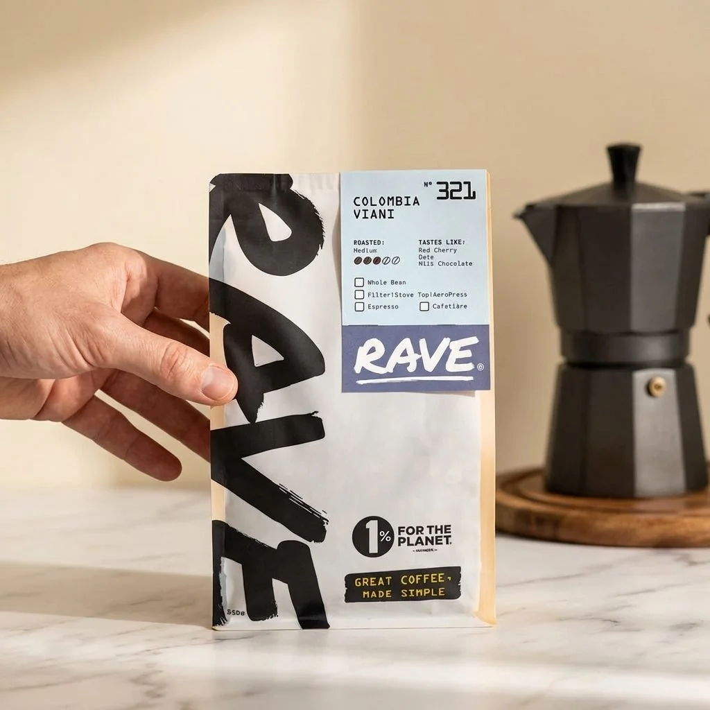 Rave Coffee product