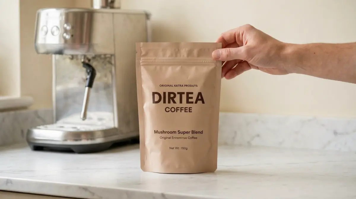 Dirtea mushroom coffee products